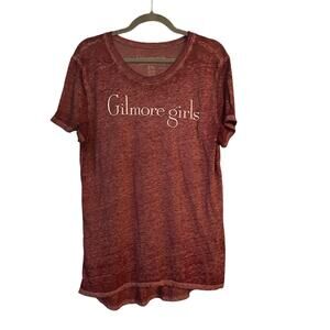Gilmore Girls Round Neck Graphic T-shirt Size 2x Heathered Cotton Blend